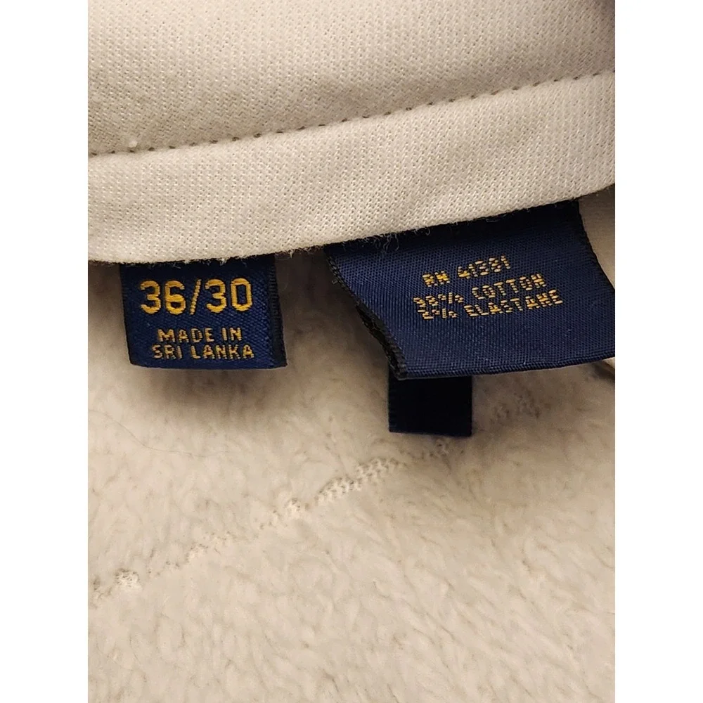 Polo Ralph‎ Lauren Pants Mens 36x30 Beige Straight Fit Performance Twill Golf